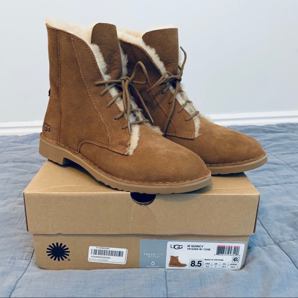 UGG Quincy Boot in Chestnut